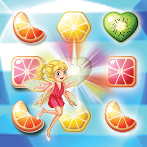 Match 3 jelly fruit crush game
