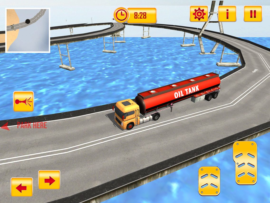 Oil Transport Truck Simulator poster