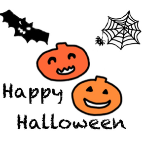 Happy Halloween Words Sticker