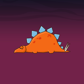 Sleepasaurus Dinosaur Stickers