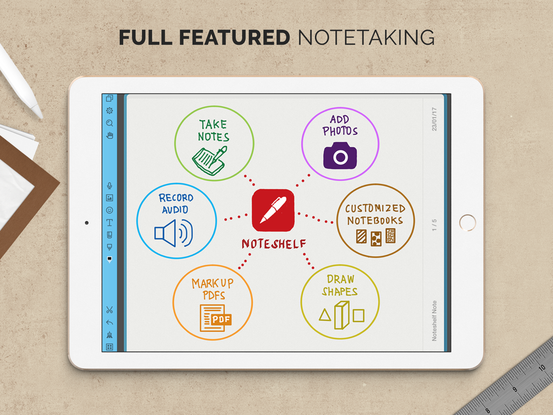 Noteshelf 1 poster