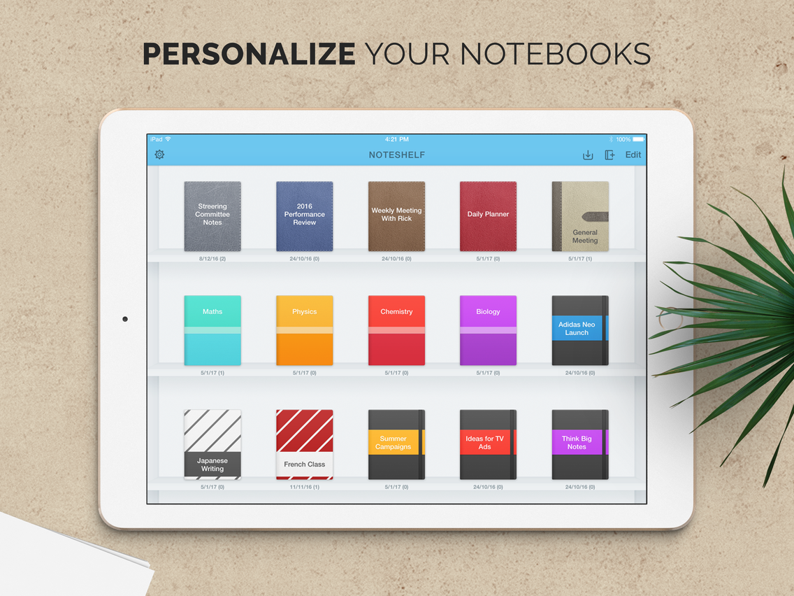 Noteshelf 1 poster