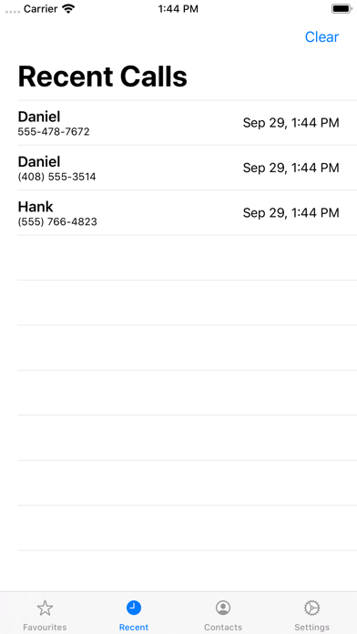 Hello Card Dialer 포스터