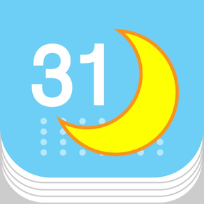 Lunar calendar diary
