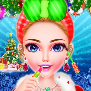 Prinzessin Weihnachts-Make-up