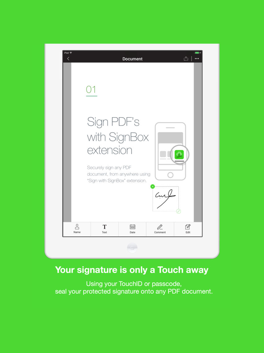 Sign Box Pdf SignBox for iOS (iPhone/iPad) - Free Download at AppPure