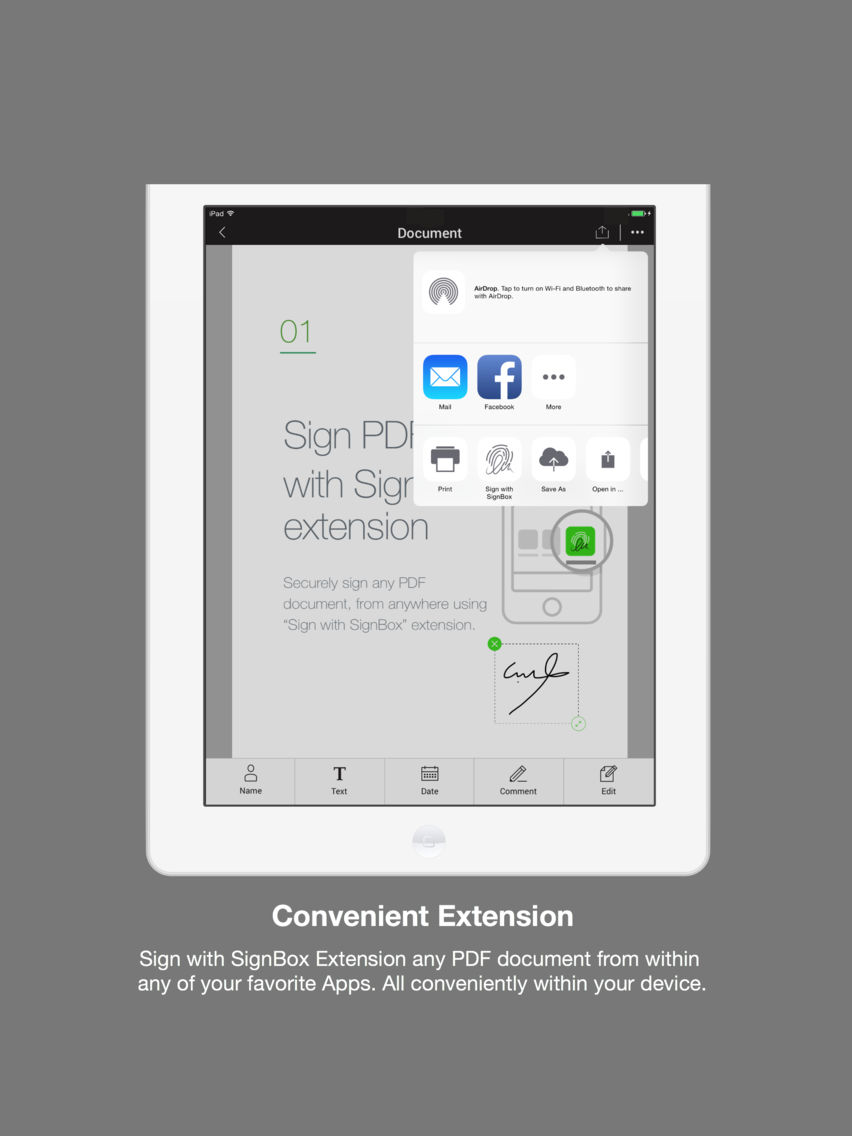 Sign Box Pdf SignBox for iOS (iPhone/iPad) - Free Download at AppPure