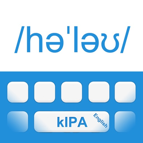 kIPA English - Keyboard