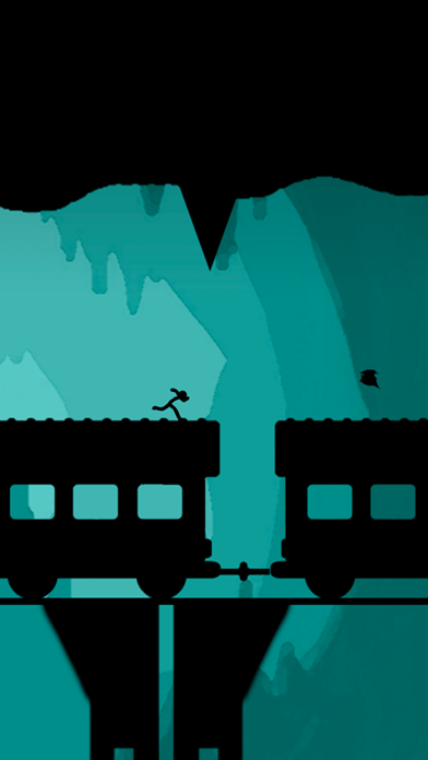 Train Runner Caverns Plakat