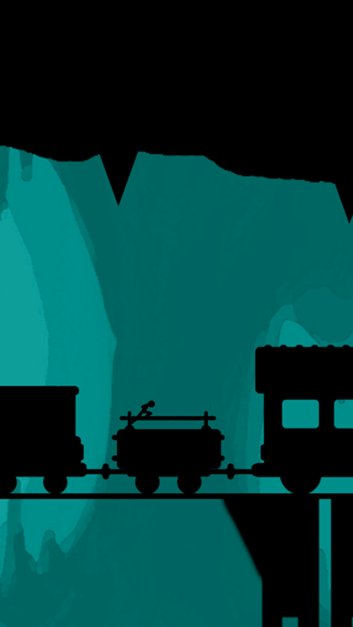 Train Runner Caverns Plakat