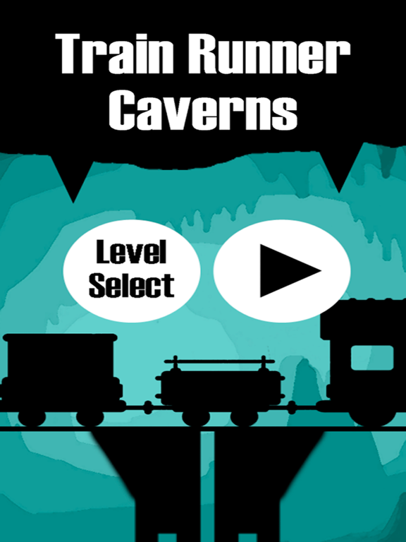 Train Runner Caverns Plakat