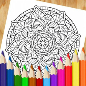 Mandalas para Colorir Livro