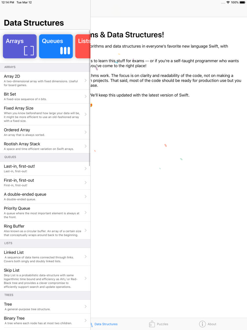 SwiftAlgorithms poster