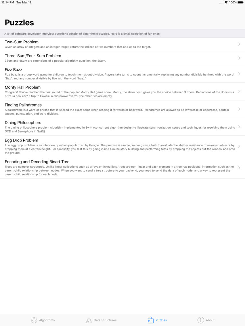 SwiftAlgorithms poster