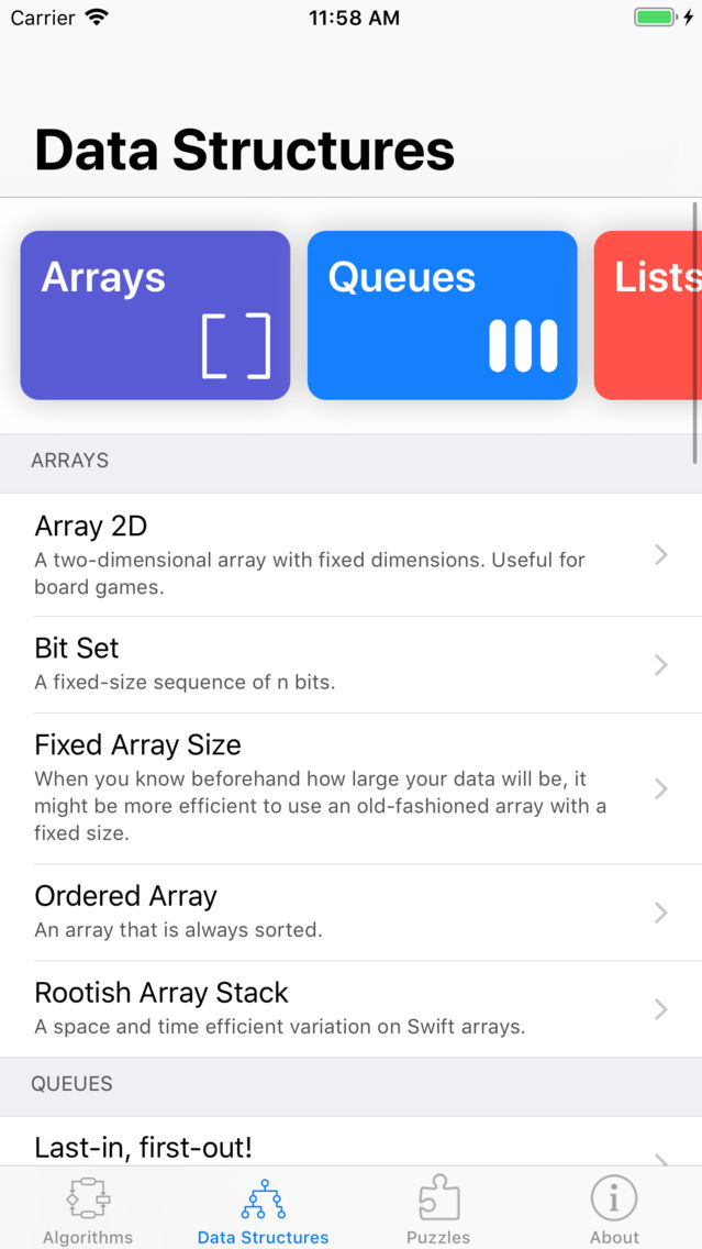 SwiftAlgorithms poster