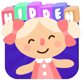 Hidden toys game for toddlers