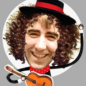 Crazy Flamenco Rumba Dance – Enjoy dancing Spanish music with this funny Face Photo Booth (perfect for guitar lovers)