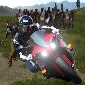 Moto Zombie Shoot: Zombie Guerra en el camino