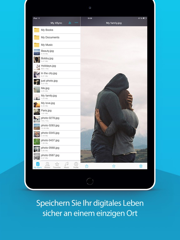 4Sync Plakat