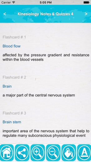 Kinesiology Exam Review App