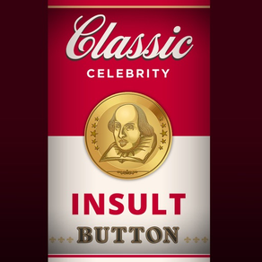 Classic Celebrity Insult Button™ Shakespeare Edition