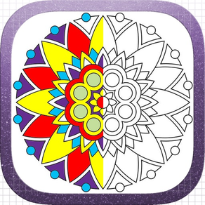 Adults Color Book - Dream Mandala Art Page