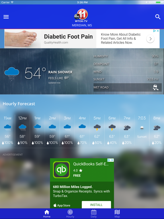 WTOK Weather for iOS (iPhone/iPad/iPod touch) - Free Download at AppPure