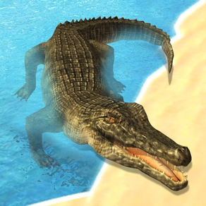 Crocodilo furioso incrível