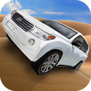 Dubai Drift Desert Racing - 4x4 Truck Driving over Arabian Sand Dunes