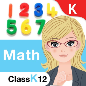 Kindergarten Kids Math Game: Count, Add, KG Shapes