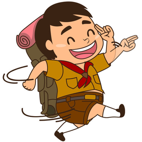 Boy Scout Stickers for iMessage by AMSTICKERS