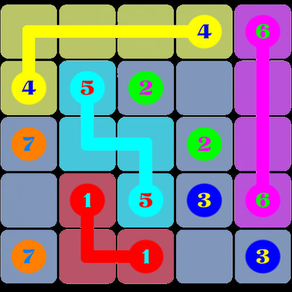 Number Puzzles:A Draw Lines  Decryption Free Game