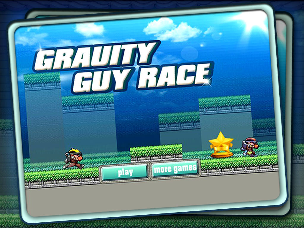 Gravity Guy Race poster