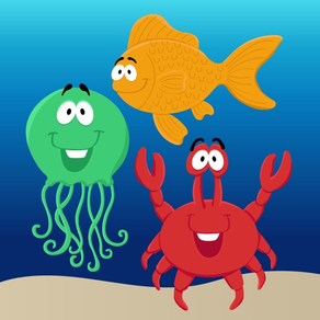 Toddler Aquarium Puzzle Free: Fish sticker book