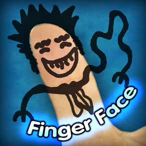 Finger Face - Sketch & Paint