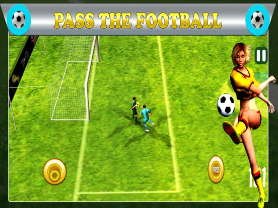 Play Football Match 2015- Real Soccer game Free poster