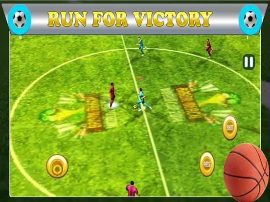 Play Football Match 2015- Real Soccer game Free poster