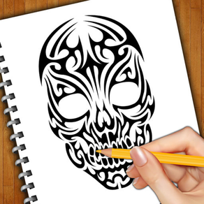 Learn How To Draw Skull Tattoos