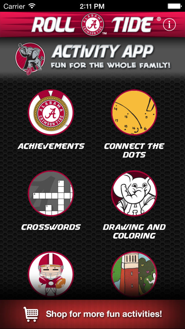 Roll Tide® Activities poster