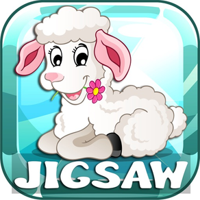 Farm Animals Jigsaw Puzzles Games HD Free For Kids