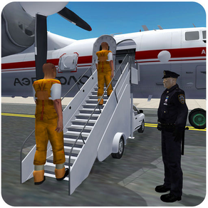 Jail Prisoners Airplane Transporter 3D – Criminal Flight Simulation Game