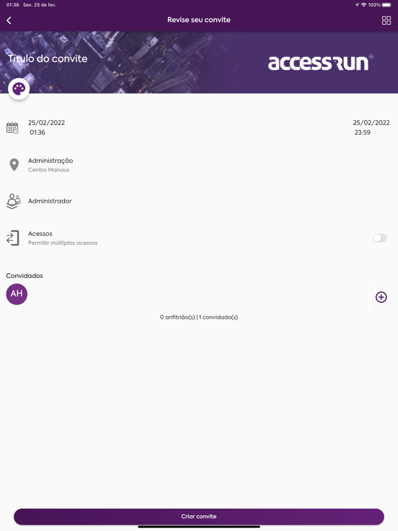 Access.Run Plakat