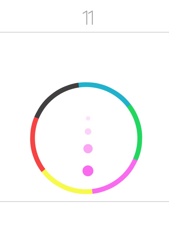 Dot Bounce In Circle- Free Endless Color Game Mode poster