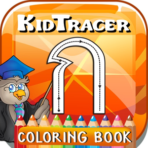 KidsTracer Thai Alphabets Writing Coloring Book!