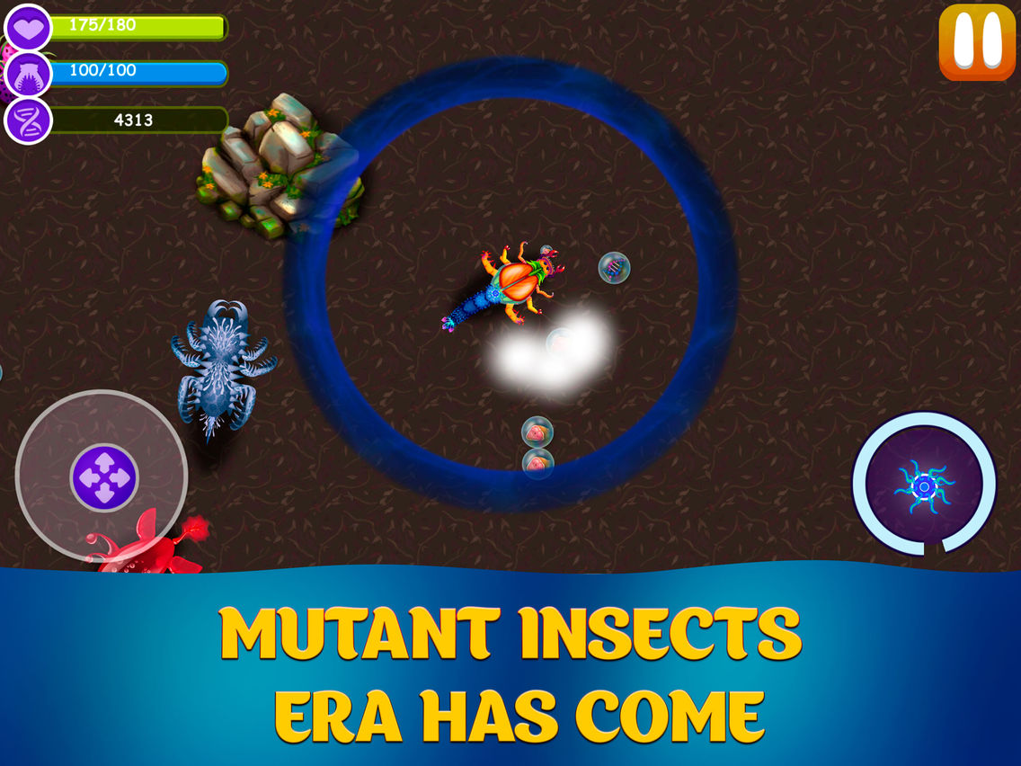 Mutant Insect Evolve Sim poster