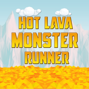 Hot Lava Monster: Endless lava runner