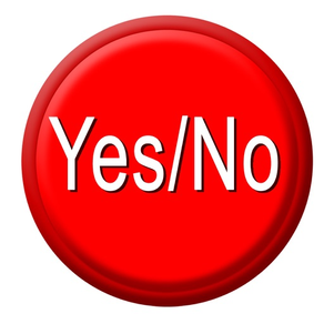 Yes / No Button Free