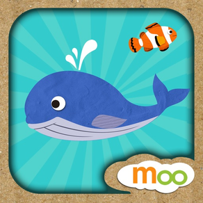 Marine Animals - Puzzle, Coloring and Underwater Animal Games for Toddler and Preschool Children