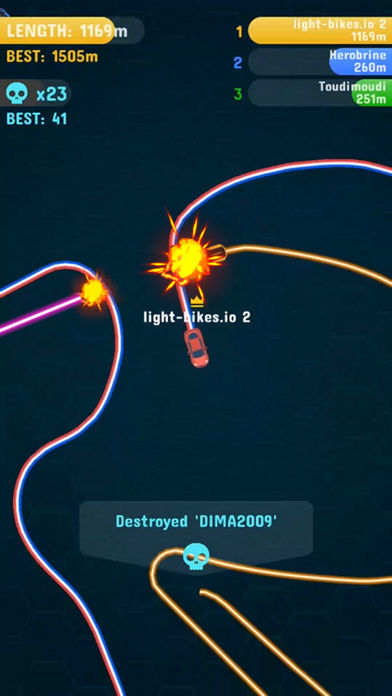Light-Bikes.io 2 poster