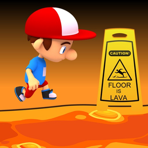 floor is lava challenge